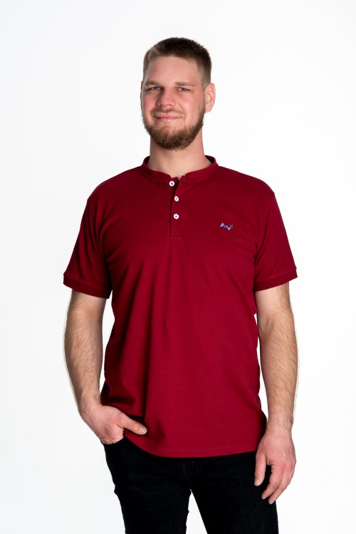 Koszulka polo ze stójką