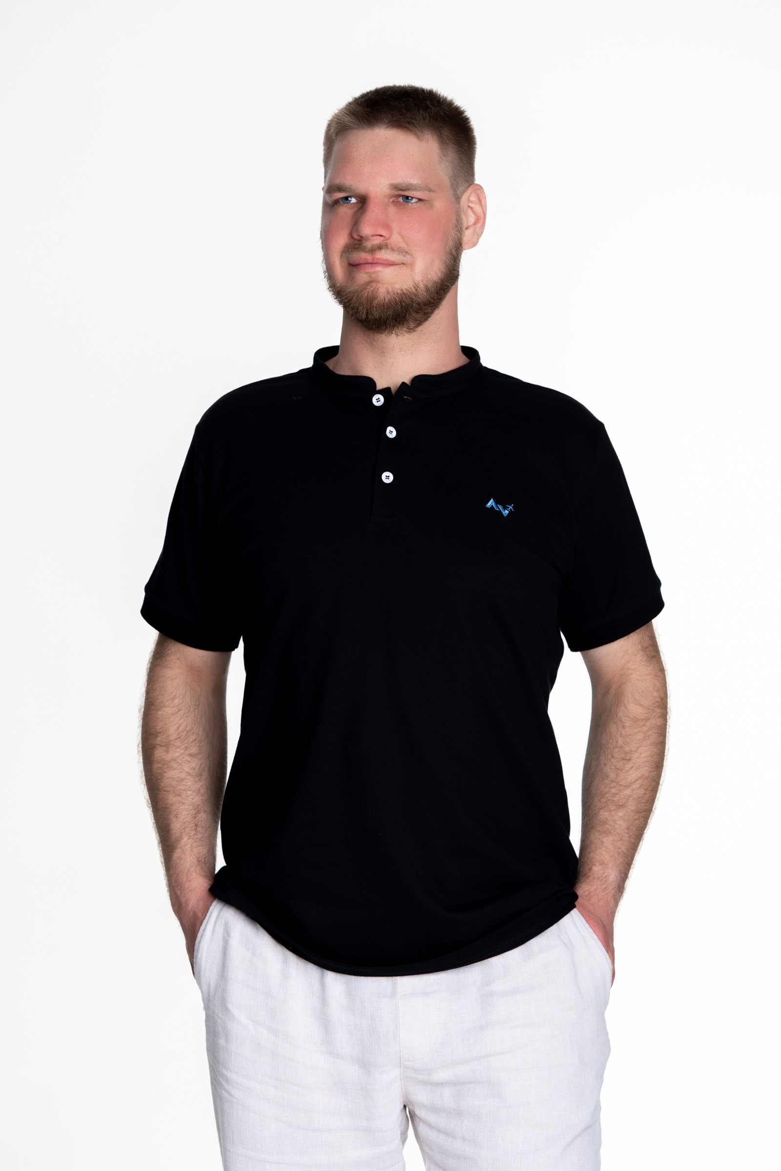 Koszulka polo ze stójką