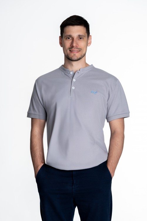 Koszulka polo ze stójką