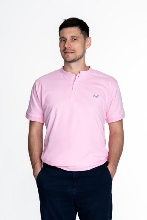 Koszulka polo ze stójką