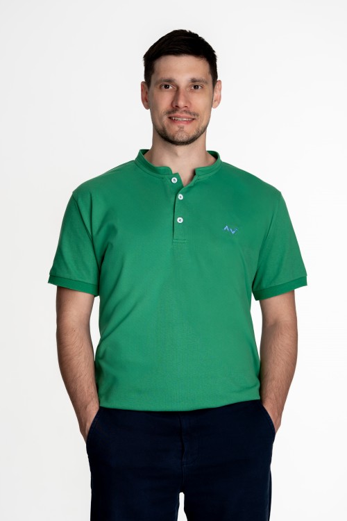 Koszulka polo ze stójką
